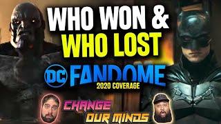 Who Won & Who Lost DC FanDome? FanDome Fights Andy vs Jody! - Change Our Minds LIVE!