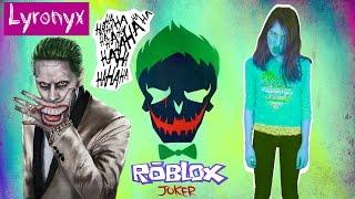 The JOKER is Looking Through Your Window! Lyronyx Roblox Superhero Tycoon