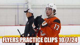 Philadelphia Flyers Practice Clips - 10/7/24