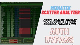 FREE TOOL || MTK Scatter Analyzer Tool latest  Version (Oppo/Realme) Auth Bypass