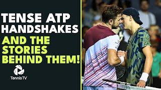 Most Tense ATP Handshakes & The Stories Behind Them! 