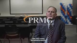 Why work for PRMG? VP of Retail, Divisional Manager for mid-south/southeast regions - Jeff Sullivan