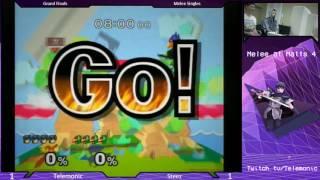 Melee at Matt's | Melee Singles: GRAND FINALS Steez vs Telemonic