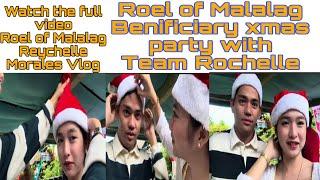 TEAM ROCHELLE BENIFICIARY XMAS PARTY #roelofmalalag #reychellemoralesvlog #rochelle #fangirl