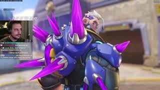 Overwatch 2 Rank 1 Tank Player Yeatle Playing Hazard = 100% Win Rate -POTG-