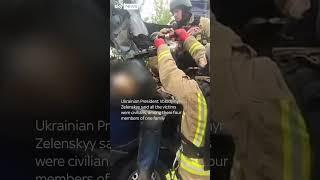 Family among nine killed in Russian strike on bus in Sumy, Ukraine, hours after peace talks