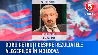 Doru Petruți despre rezultatele alegerilor în Moldova