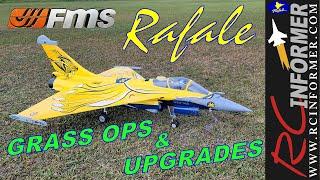 FMS RAFALE 80MM Grass OPS & UPGRADES By: RCINFORMER