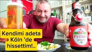 Peter's Kölsch Alman Birası İncelemesi ve Testi(Peynirli Spagetti)Sohbet Mönchbiere (Keşiş Biraları)