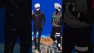 who is strongest #shorts (Gojo vs Kakashi) All forms