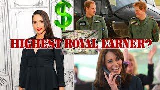 Royals in real world: Meghan would be the highest royal earner with Prince Harry on just £21k?