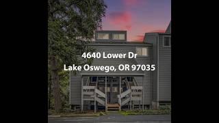4640 Lower Dr Lake Oswego OR 97035 | 2 Bedroom Condo For Sale
