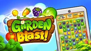 Garden Blast Games for Android - Match 3 Free with Bonuses