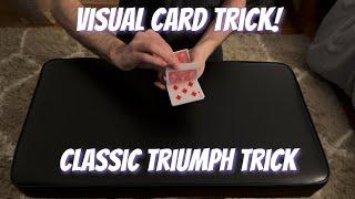 Cool Variation Of Triumph! Classic Card Trick Performance/Tutorial