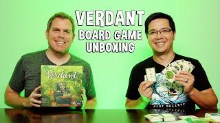 Unboxing Verdant - The House Plant Board Game