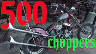 500 Choppers in 4K! (8 hour compilation of vintage custom motorcycles and music)