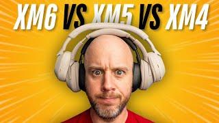 Sony XM6 vs XM5 vs XM4: THE ULTIMATE HEADPHONE COMPARISON!