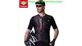 SPECIALS Santic Men Cycling Jersey 2019 Pro Team Downhill MTB Road Bik