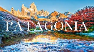 Patagonia 4K • Experience Fiery Autumn Foliage, Majestic Glaciers, and Golden Grasslands • 4K VIDEO