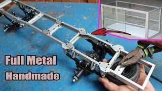 How to make an RC Truck Chassis from Aluminum.