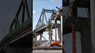 Bridge Collapses Unexpectedly During Demolition Operation