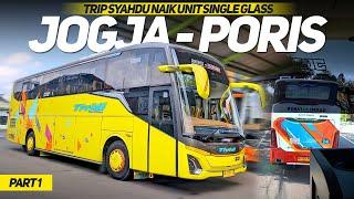 SENSASI NAIK TIVIDI SINGLE GLASS AWAS BIKIN KETAGIHAN‼️TRIP PO. TIVIDI T111 JOGJA-TANGERANG (PART 1)