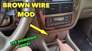 Ford AWD "Brown Wire Mod" Turn off the AWD System when you want to!