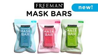 Freeman Beauty Cleansing Mask Bars