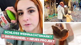 Schloss Weihnachtsmarkt / Veganes Nutella / Neues Projekt / Weekly Vlog #128