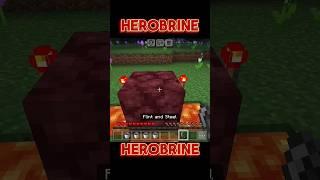 Herobrine moment
