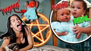 POSSESSED BABY PRANK!! *BABY DOLL COMES TO LIFE!!* | The Family Project