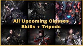 Lost Ark All New Upcoming Classes Skills & Customisation/Tripods Gameplay (With Timestamp)