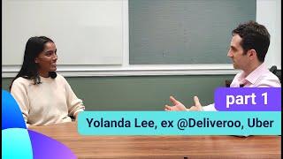 Strategic partnerships in marketplaces with Yolanda Lee, frm Partnerships @Deliveroo, Uber . Pt 1/2