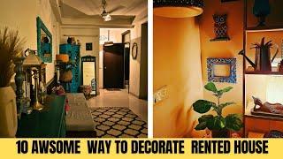 10 Awsome Interior Degsine Ideas for Rented Home ll Home Decoration  ideas