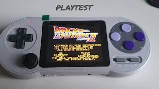 Modded Datafrog SF2000  +Sega Mastersystem Emulation