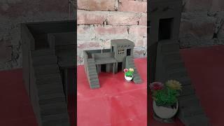 Mud house making  || #clayhouse #mudhouse #craft