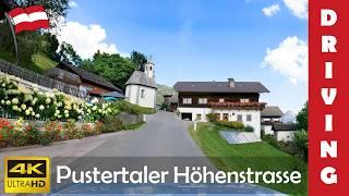 Driving in Austria 30: Pustertaler Hohenstrasse | East Tyrol | 4K 60fps