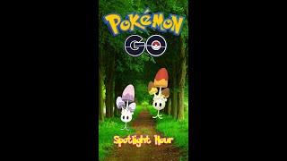 Ell's Experience with Morelull Spotlight Hour #shorts #PokemonGo