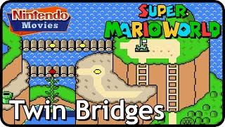 Super Mario World - World 4: Twin Bridges (Multiplayer Walkthrough,  All Exits)