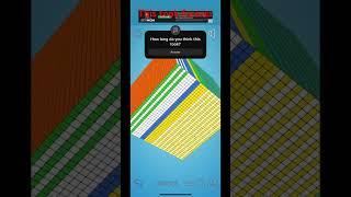 Checkerboard on 33x33 #shorts