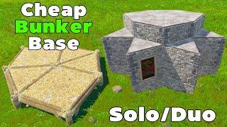 Small Cheap Bunker Base - Rust Base Design (2024)