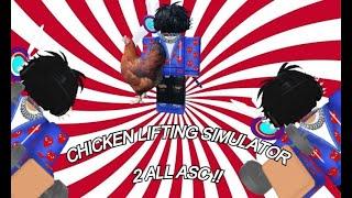 Roblox Chicken Lifting Simulator 2 Stage 17-28 + All Weights,All Asc!!!