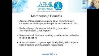 FASEB Member Society Presentation: American Federation for Medical Research