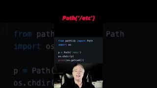 MODERN Python way to change working directory  #shorts #python