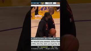 Stephen A. SOUNDS OFF on Julius Randle mid NBA Countdown!  | #shorts
