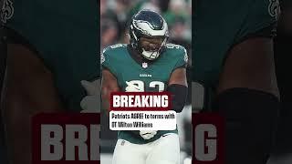 The Patriots add DT Milton Williams to their defensive line. #shorts