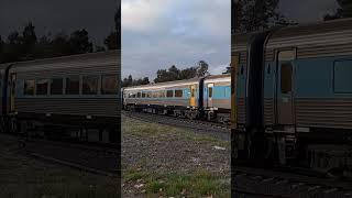 XPT at Speed - Henty, NSW - 11th July 2023