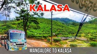 MANGALORE TO KALASA by Express Bus | Beautiful Scenic Journey | Kudremukh National Park ️