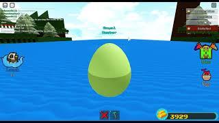 How to turn into an egg glitch in Roblox Build a boat for treasure (Read Description)