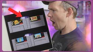 PUT YOUR SNES GAMES IN THIS ? Game Storage Solution! Book4Games !